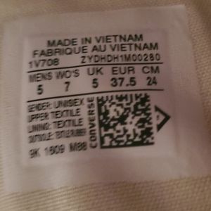 Converse All Star Tall Knee High Black White lace